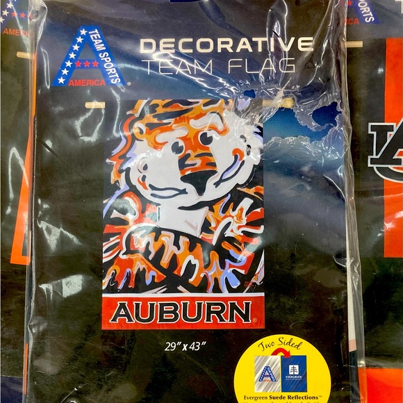 Auburn Tigers Aubie Flag - Picture 1 of 1